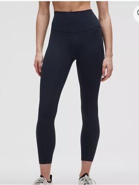 Lululemon Wunder Train High-Rise Tight 25" - true navy - size 4 - NWT